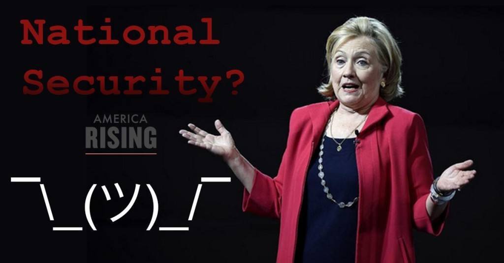 hillary clinton jokey man national security FACEBOOK