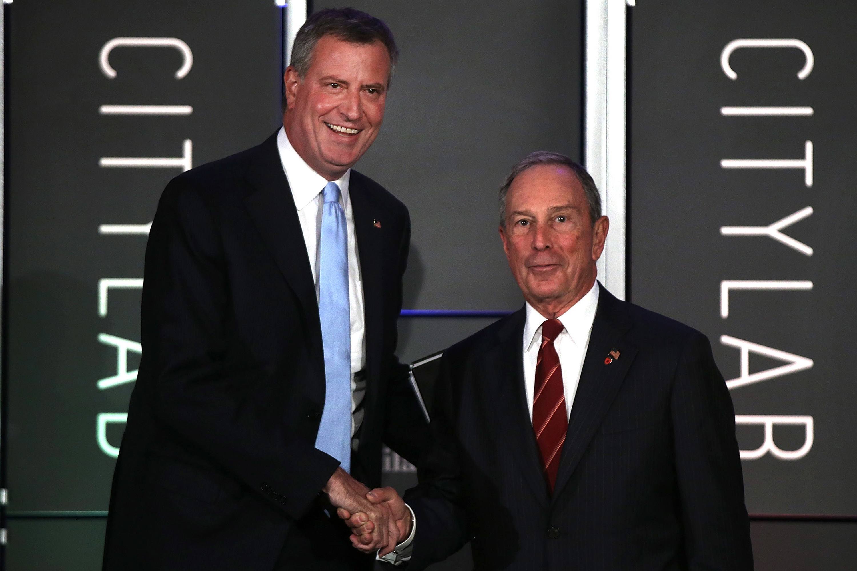 Mayor Bloomberg Introduces Mayor Candidates At City Lab Forum On Urban Ideas